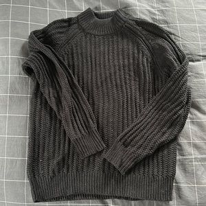 Uniqlo U Black Chunky Sweater